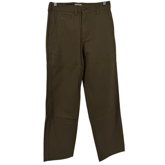 Todd Snyder Relaxed Fit Chino Pants Olive Green PA050676 Mens 28x32 NEW